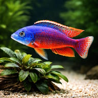 Spindle Hap Malawi Cichlid — Protomelas taeniolatus body colour and scale detail — representative image - view 4