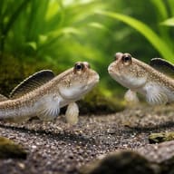 Atlantic Mudskipper Periophthalmus barbarus showing raised eyes — representative image - view 2