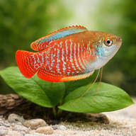 Dwarf Gourami - Tropical Fish UK (Trichogaster lalius) — Add a colourful dwarf gourami to your community tank - view 4