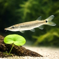 Gar Characin with open swimming room for scale (Ctenolucius hujeta) — representative image - view 4