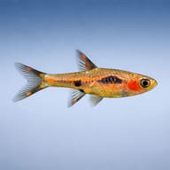 Representative side profile of Phoenix Rasbora (Boraras merah); not an identification plate - view 4