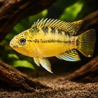 Tucurui Dwarf Cichlid Apistogramma tucurui in a planted aquarium — representative image - view 1