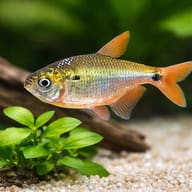 Two-Spot Astyanax — close view showing fin and scale detail — representative image - view 4