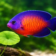 Twospined Angelfish M — close view showing fin and scale detail — representative image - view 4