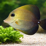 Twotone tang - Marine Aquarium Livestock — Twotone Tang M — close view showing fin and scale detail — representative image - view 4