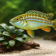 White Labido, Pearl of Liko — close view showing fin and scale detail — representative image - view 4