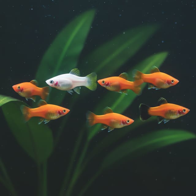 10 X Assorted Platy (Xiphophorus maculatus mixture)