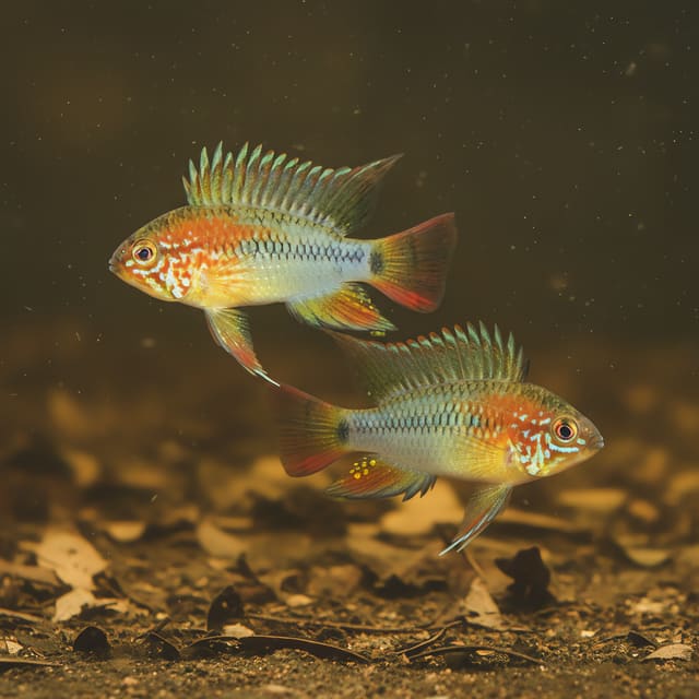2 X Veijia Dwarf Cichlid II (Apistogramma sp. viejeta II)
