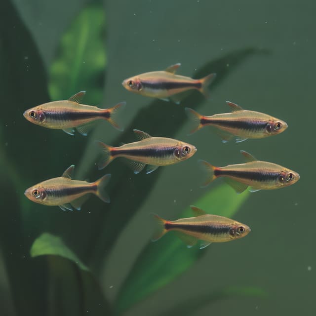 6 X Blue Emperor Tetra (Inpaichthys kerri)