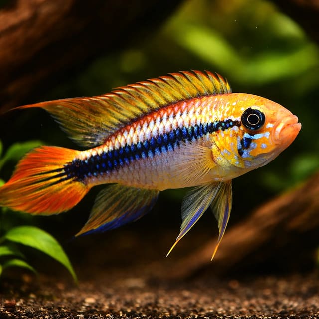 Agassiz's Dwarf Cichlid (Apistogramma agassizii)