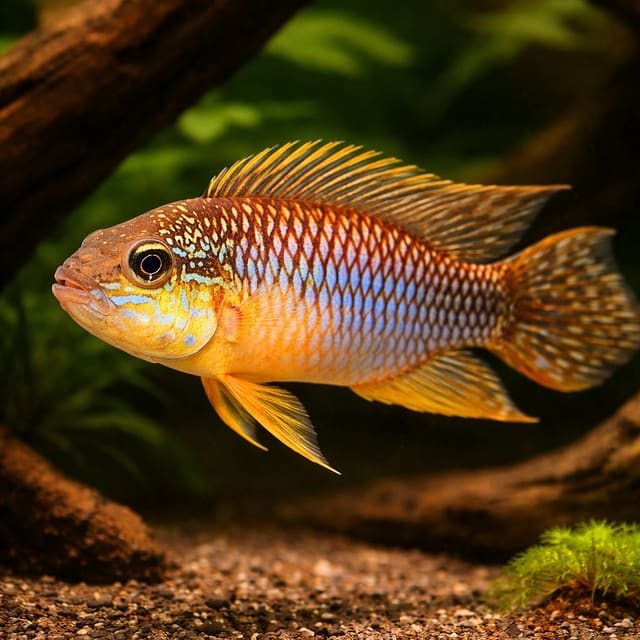 Agassiz' Dwarf Cichlid Santerem — Fresh Water Fish