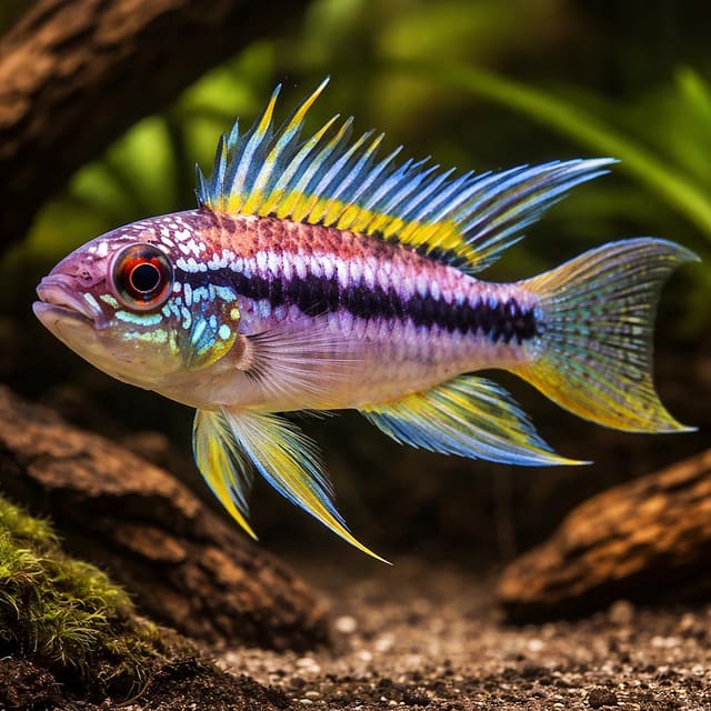 Agassiz´s Rio Madeira dwarf cichlid — Fresh Water Fish