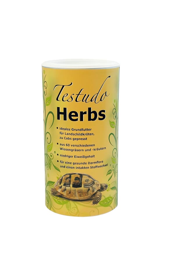 Agrobs TESTUDO Herbs 500g dried herb blend for tortoises and herbivorous reptiles