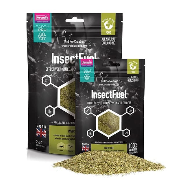 Arcadia EarthPro InsectFuel insect feed 2500g tub