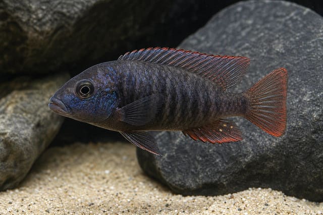 Astatotilapia nubila juvenile cichlid 2-3 cm live fish