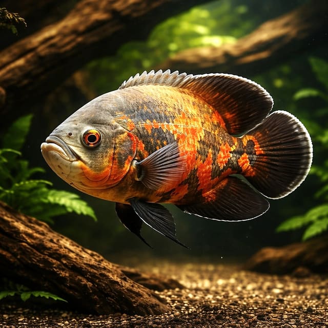 Oscar (Astronotus ocellatus)