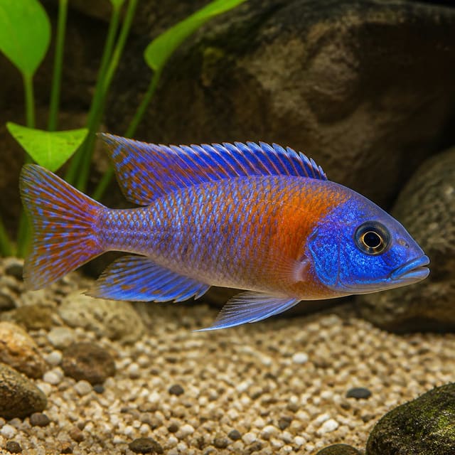 Peacock Cichlid (Aulonocara sp.)