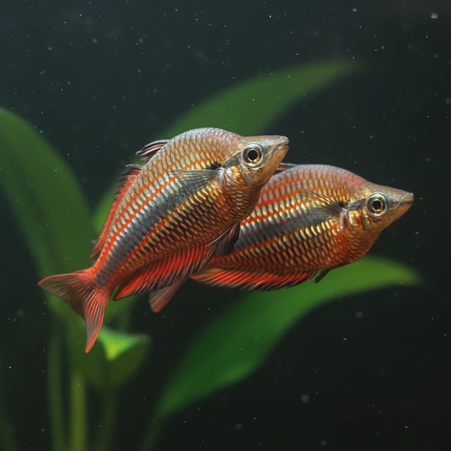 Banded Rainbowfish (Melanotaenia trifasciata)
