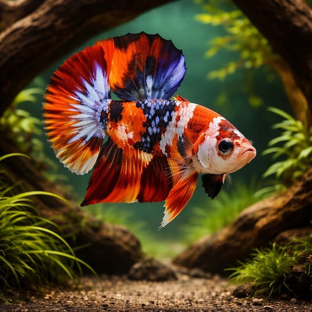 Male Betta (Betta splendens)
