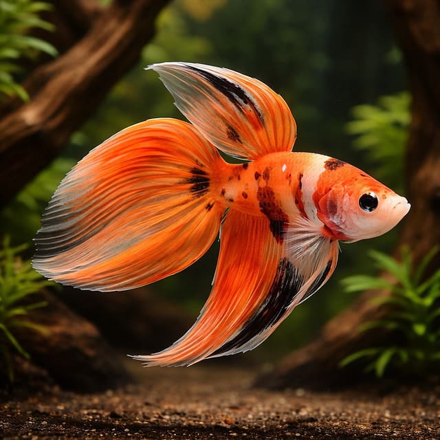Male Betta (Betta splendens)