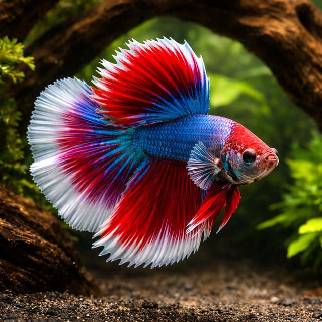 Betta paradise mixed colors 1,9 l — Fresh Water Fish