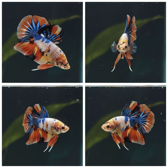 Betta spl. male giant in a planted aquarium — representative image