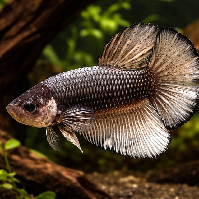Betta spl. male giant dragon copper XL — representative image