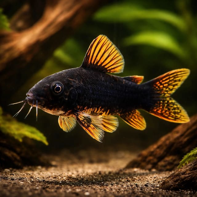 Black Corydoras — Fresh Water Fish