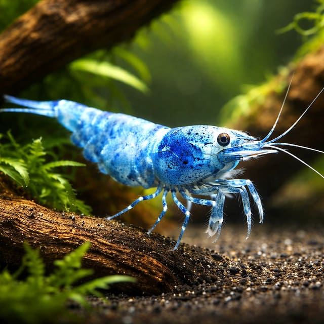 Blue Bolt Shrimp (Caridina sp. "Taiwan Bee")