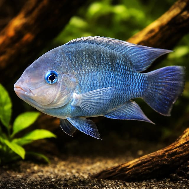 Blue-Eyed Cichlid (Cryptoheros spilurus) - hero view — representative image