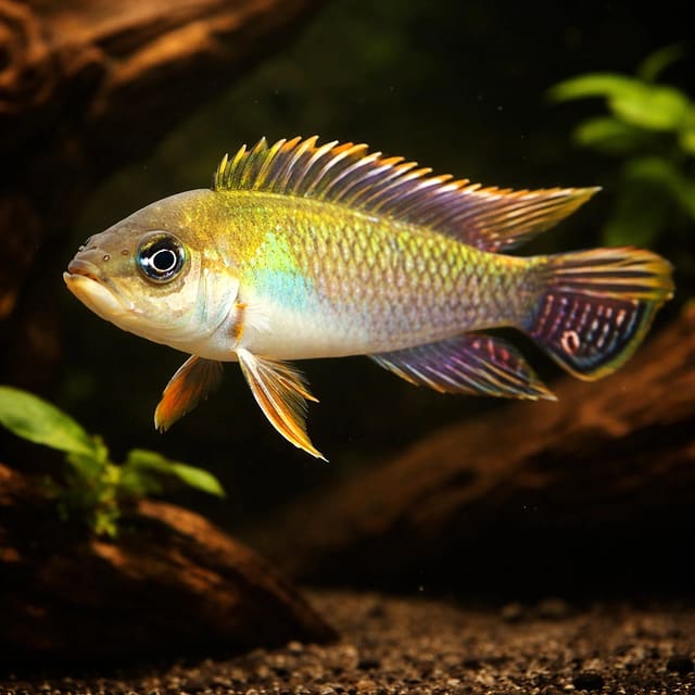 Blue Kongo Cichlid — Fresh Water Fish