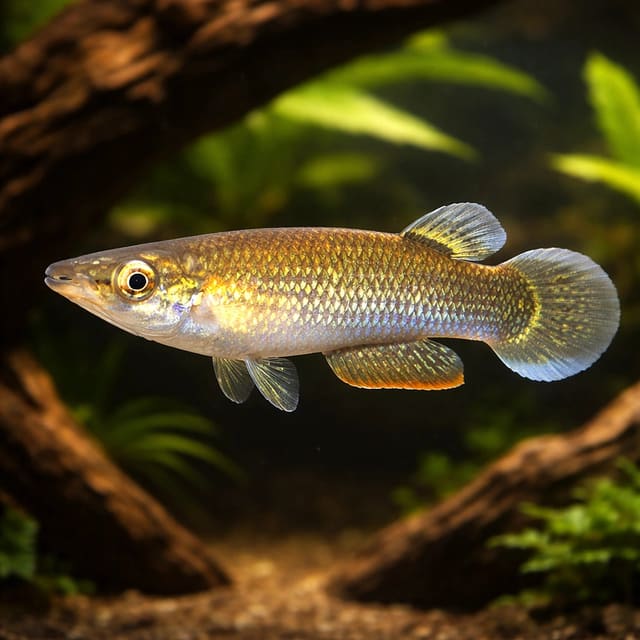 Blue Male Aplocheilus Panchax - Blue Panchax - Male & Female - Killifish