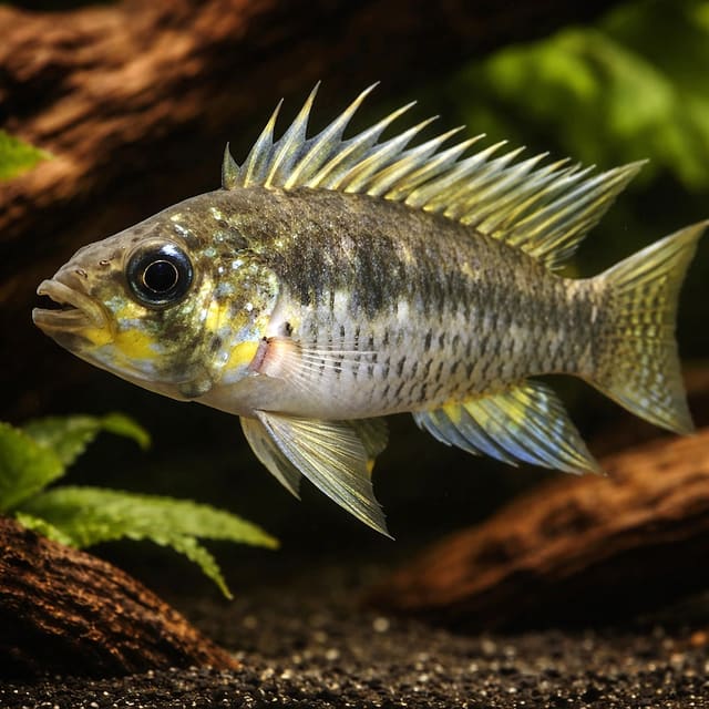 Breitbinden Dwarf Cichlid — Fresh Water Fish