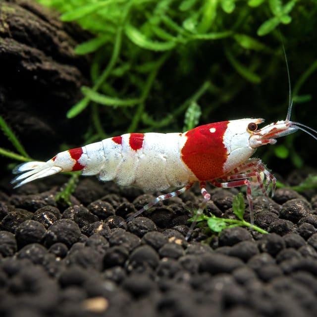 Crystal Red Shrimp (Caridina cantonensis)