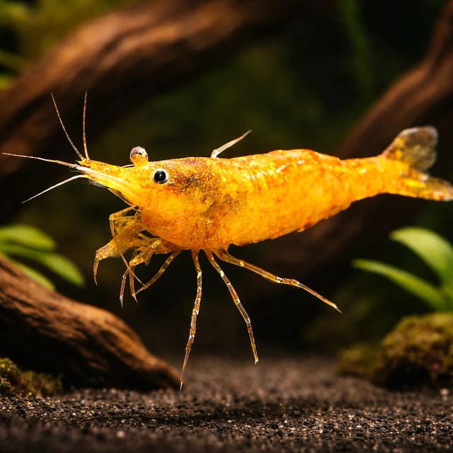 Caridina Orange shrimp 1,5 — representative image