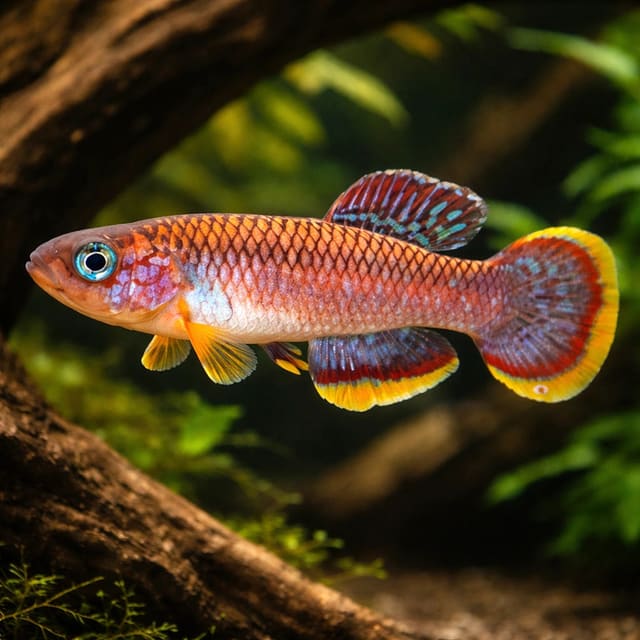 Cinnamon Killie source photo, Fundulopanchax cinnamomeus