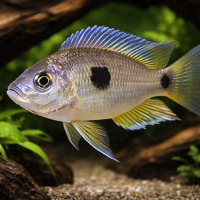 Copadichromis pleurostigma yellow 4 - — Fresh Water Fish