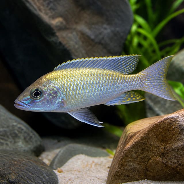 Copadichromis trewavasae Lupingu juvenile Malawi hap cichlid 4-5 cm