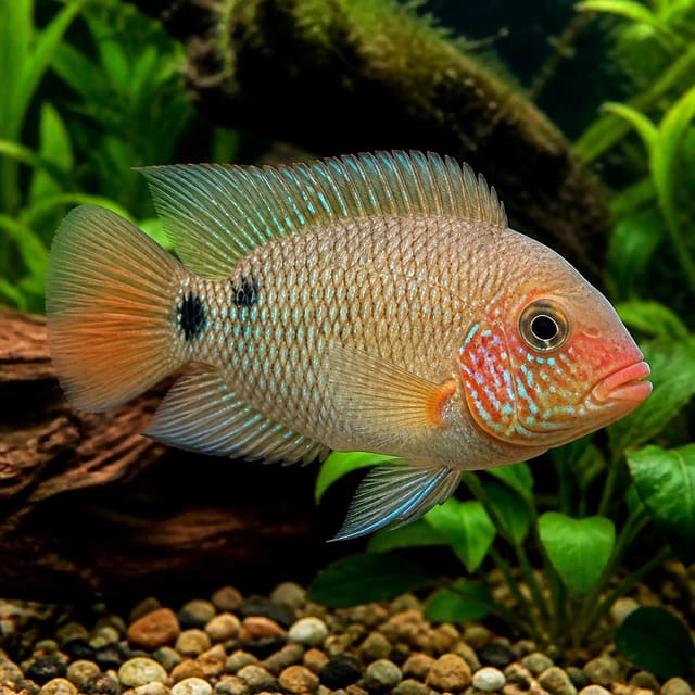 Illustrative aquarium image for Honduran Red Point cichlid listing — representative image