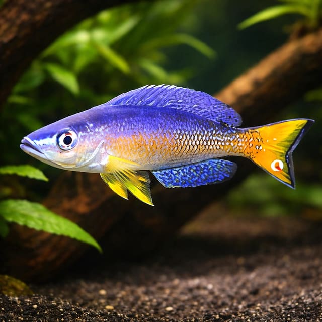 Cyprichromis lept. bulu point 4 - — Fresh Water Fish