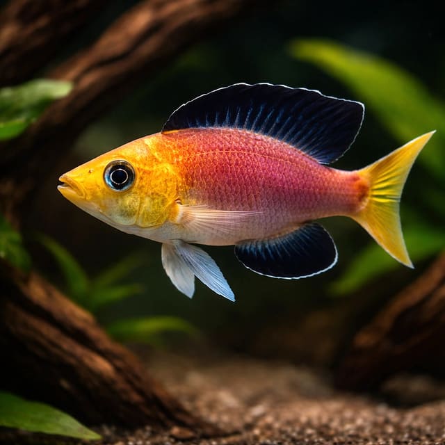 Cyprichromis lept. jumbo yellow 4 - — Fresh Water Fish