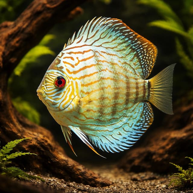 Discus blue turquoise — Fresh Water Fish