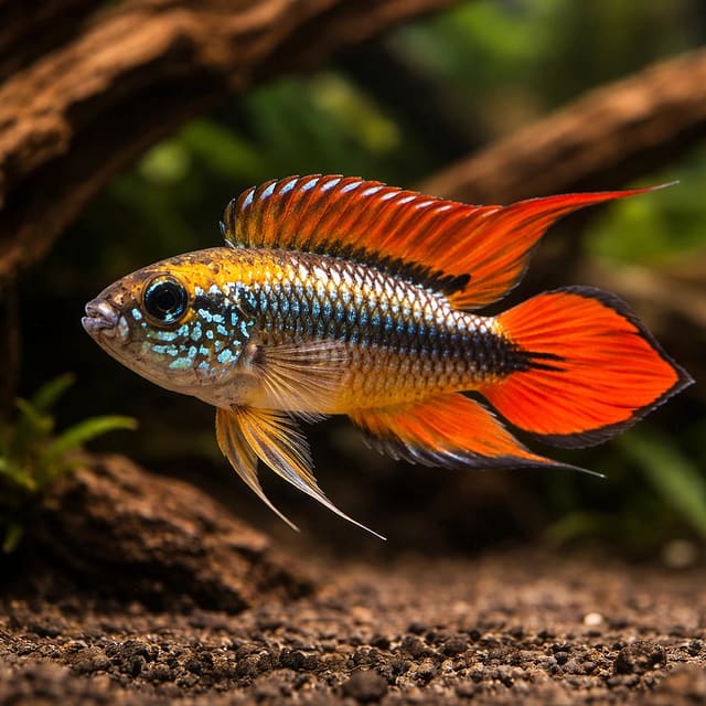 Agassiz's Dwarf Cichlid (Apistogramma agassizii)