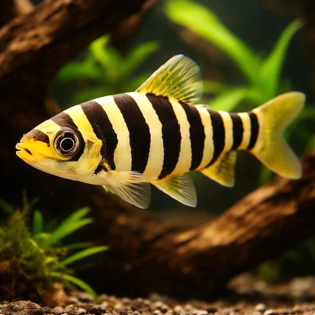 Eight-Banded Leporinus source photo, Leporinus octofasciatus