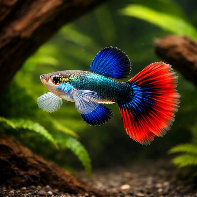 Guppy (Poecilia reticulata)