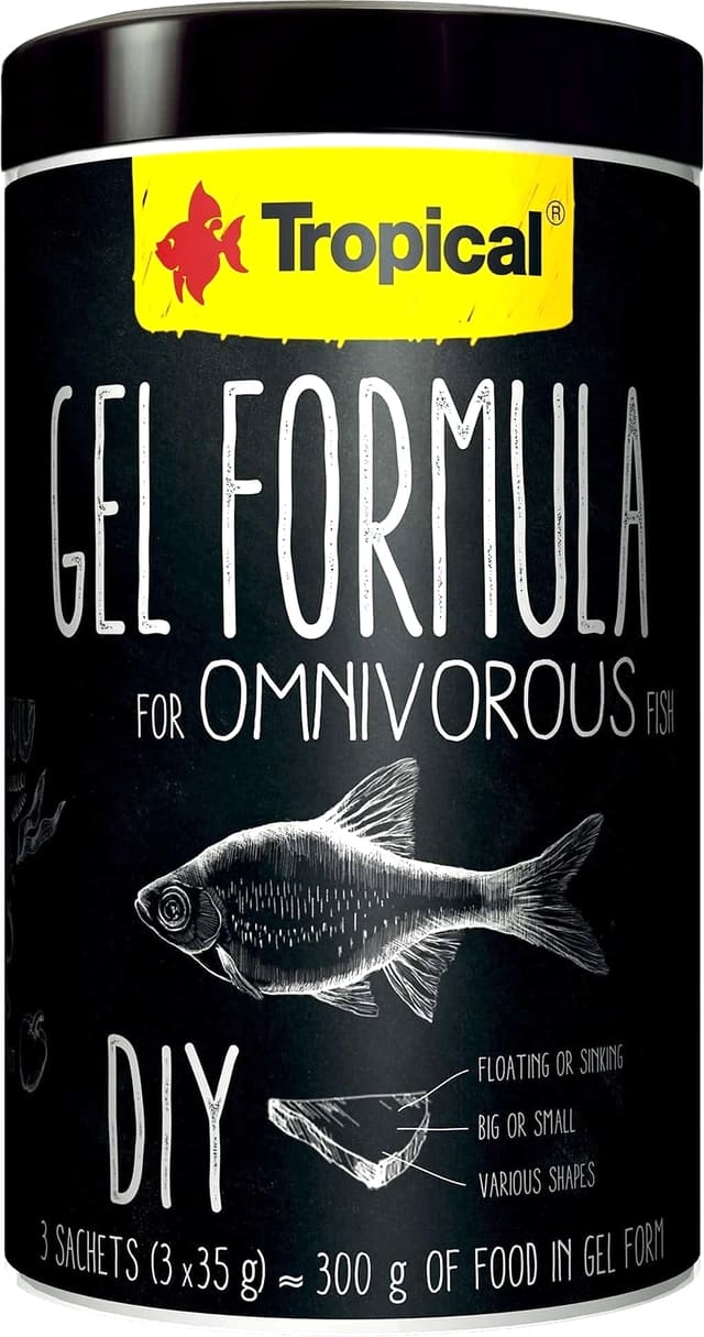 Tropical Gel Formula Omnivorous 1000ml 105g gel fish food