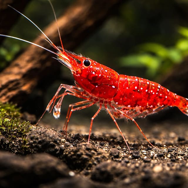 White Spotted Red Shrimp (Caridina dennerli)