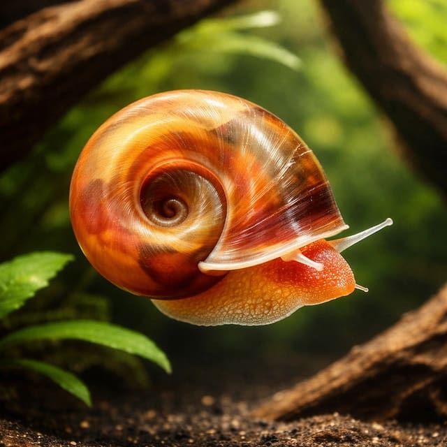 10x Ramshorn Snails (Planorbella duryi) - freshwater cleanup crew