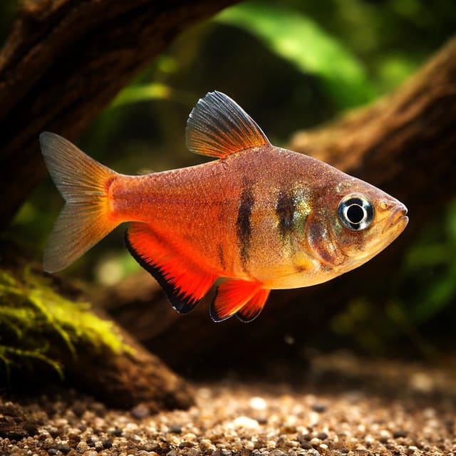 Flame Tetra (Hyphessobrycon flammeus)
