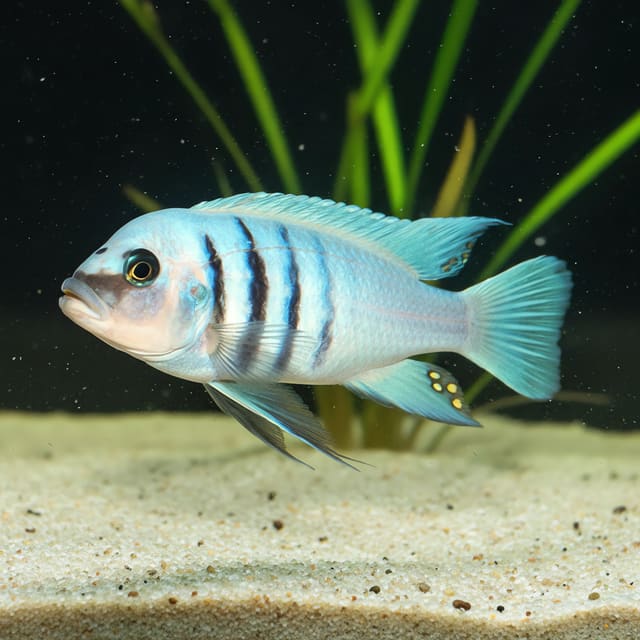 Gallireya Reef Dogtooth Cichlid (Cynotilapia sp. Hara) - Live Malawi Mbuna